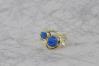 9ct Gold Blue Opal Ring (Other Colours Available) | Image 2