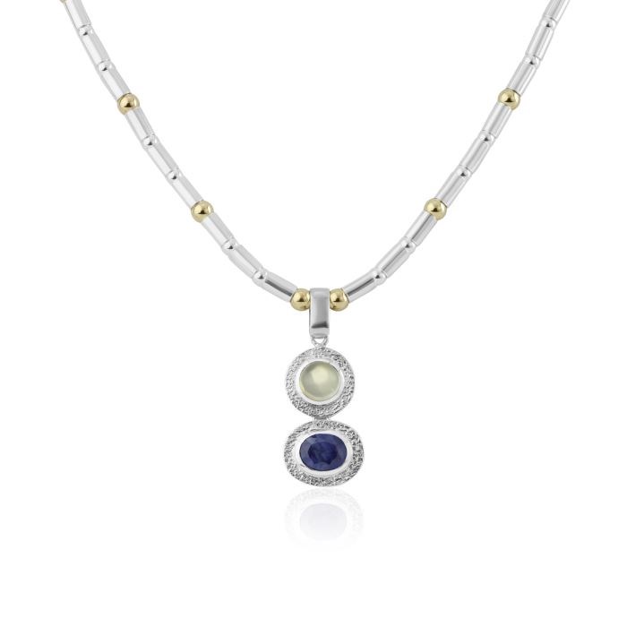 Sapphire & Moonstone Necklace | Image 1