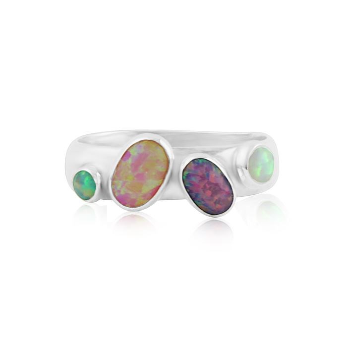 Opal Handmade Silver Ring | Image 1