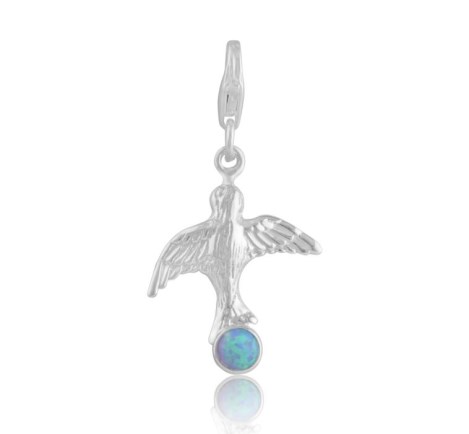 Blue opal charm | Image 1