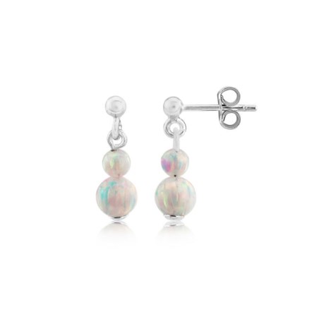 White Opal Earrings | Image 1