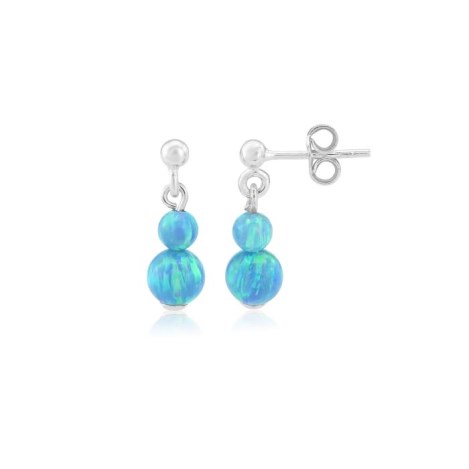 Aqua Opal Earrings | Image 1