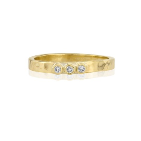 Handmade Diamond Gold Ring | Image 1