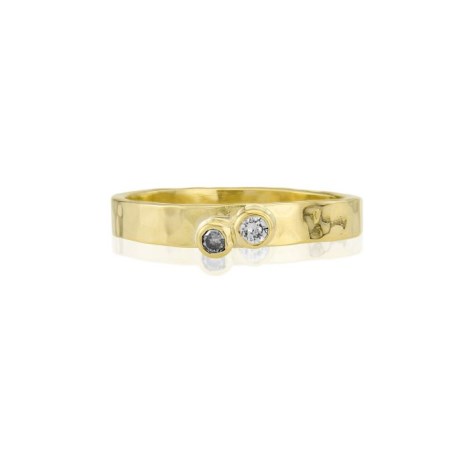 Handmade Diamond Gold Ring | Image 1