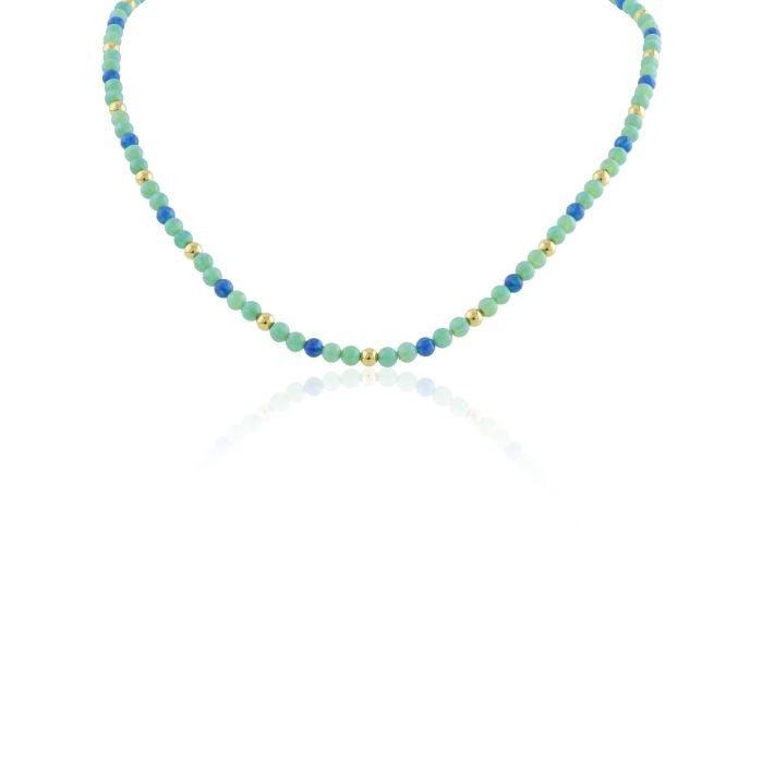 Opal Gold Beaded Necklace | Image 1