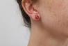 8mm Opal Bead Stud Earrings | Image 4