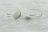 White opal drop earrings 10mm | Image 3