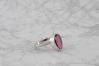 Handmade Pink Tourmaline Diamond Gold Ring | Image 5