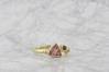 18ct Gold Champagne Diamond Pink Tourmaline Ring  | Image 2