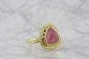 18ct Gold Pink Tourmaline and Diamond Ring | Image 3