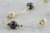  Gold and Silver Multi Colour Pearl Necklace | Image 3