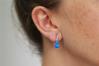 Dark Blue Opal Earrings | Image 2