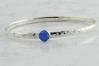 Sterling Silver Opal Oval Bangle set with 8mm stones | Image 2