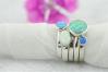 opal silver rings sets | Image 7
