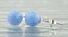 Blue Opal Bead 8mm Stud Earring | Image 2