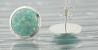 10mm Green Opal Earrings  | Image 2