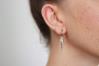 Gold & Silver Hoop Drop Earrings | Image 2