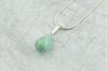 Green Opal Teardrop Silver Pendant | Image 2