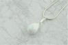 White Opal Silver Teardrop Pendant  | Image 2
