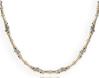 Gold and Silver Tricolour Necklace | Image 2