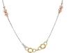 Silver Gold Link Necklace 28 inch | Image 2