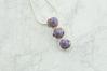 Sterling Silver Purple Opal Bead Pendant | Image 2